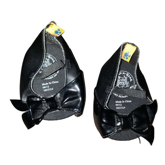 Build-A-Bear 2 pair of Dress Shoes For BAB Plush Stuffed Animals Doll Shoes Toys - Picture 7 of 8